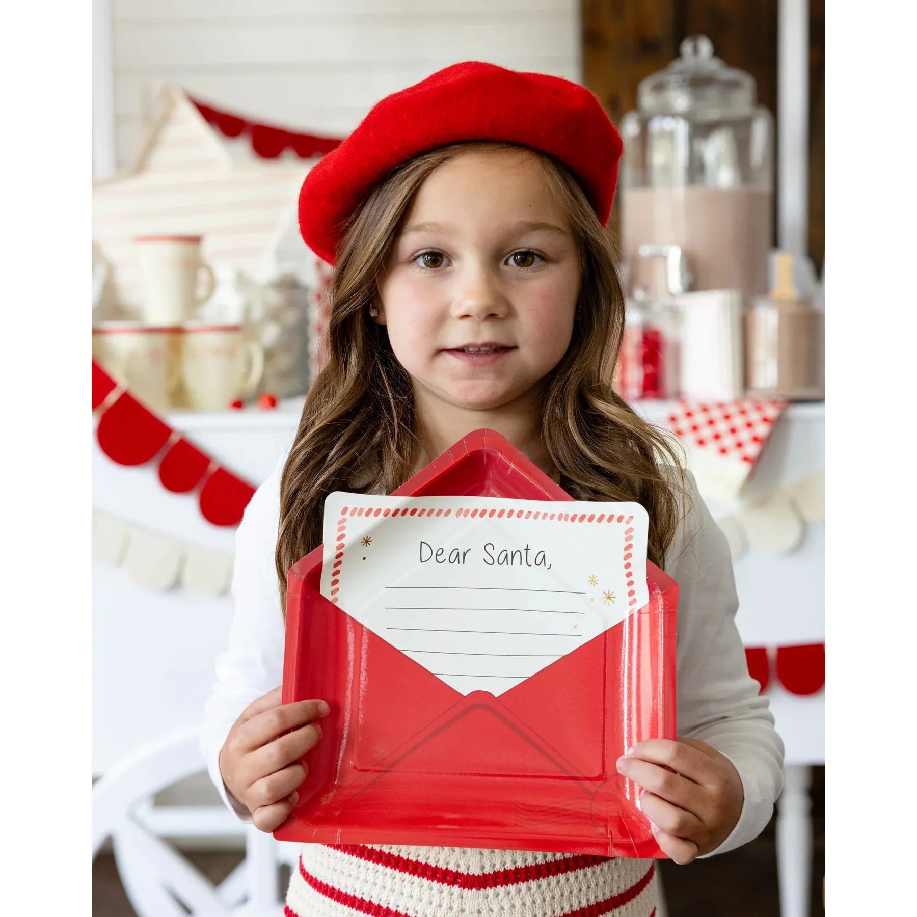 Letter to Santa Paper Plates