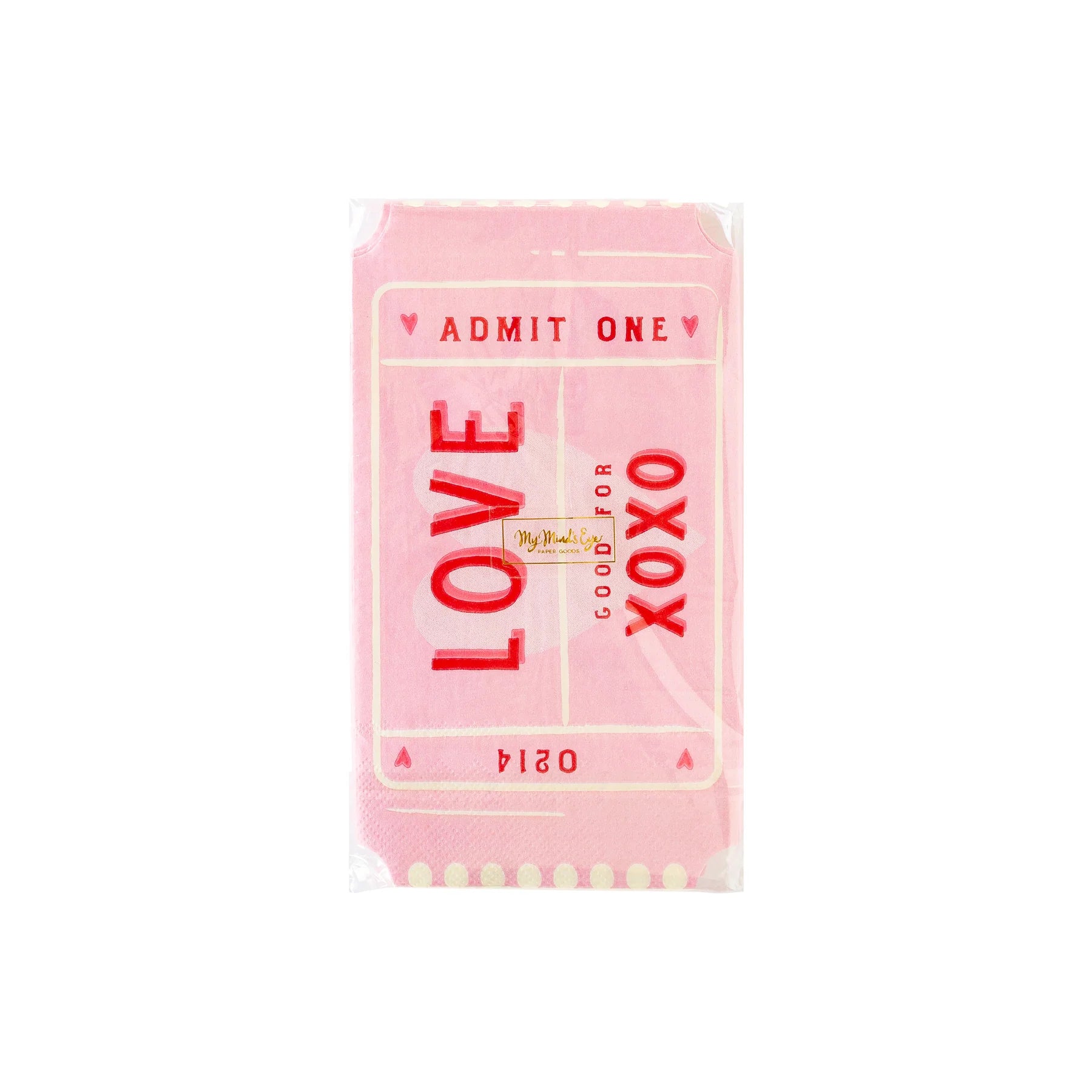Love Ticket Paper Napkin