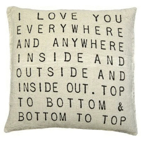 Love You Everywhere Pillow