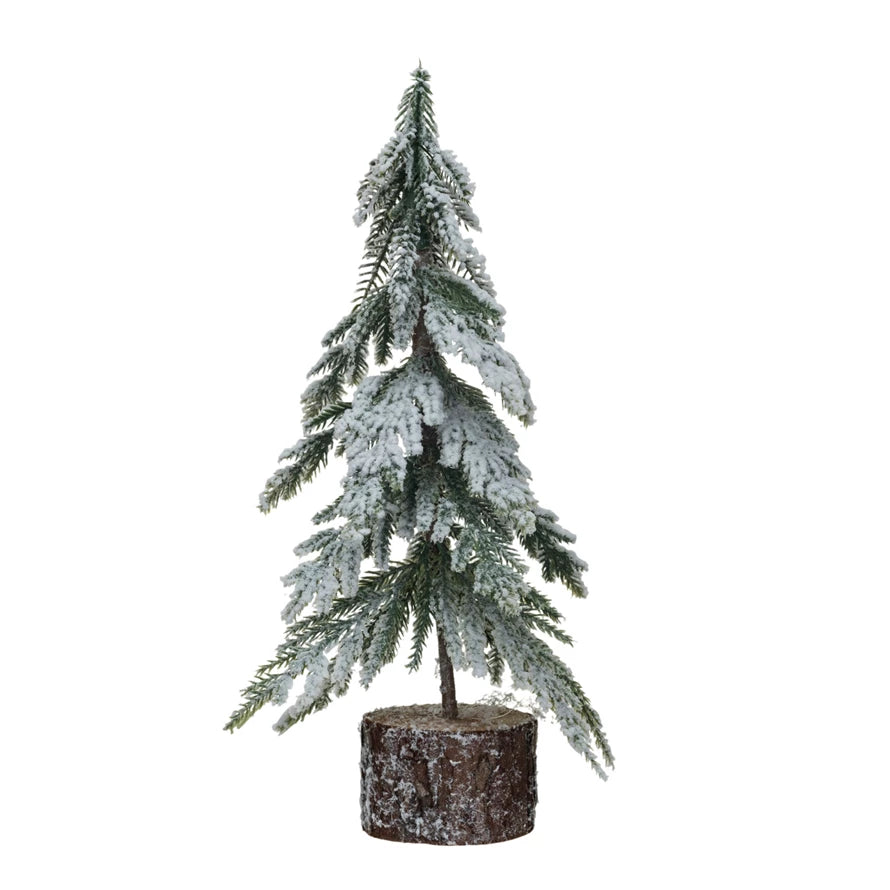 Frosted Pine Tree-Medium