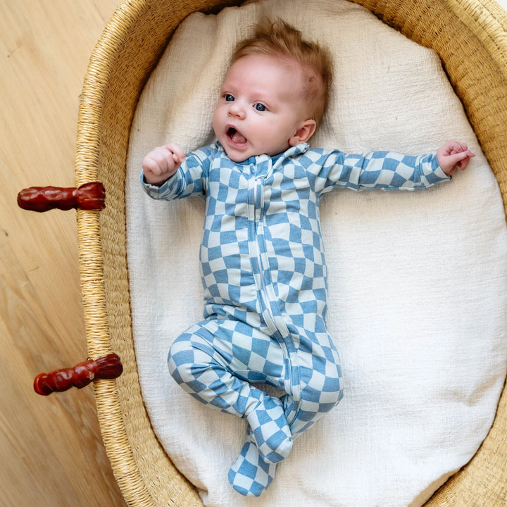 Miles Zip-up Footie 3-6mo