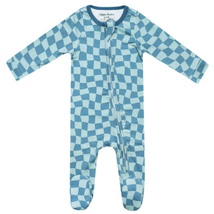 Miles Zip-up Footie 3-6mo