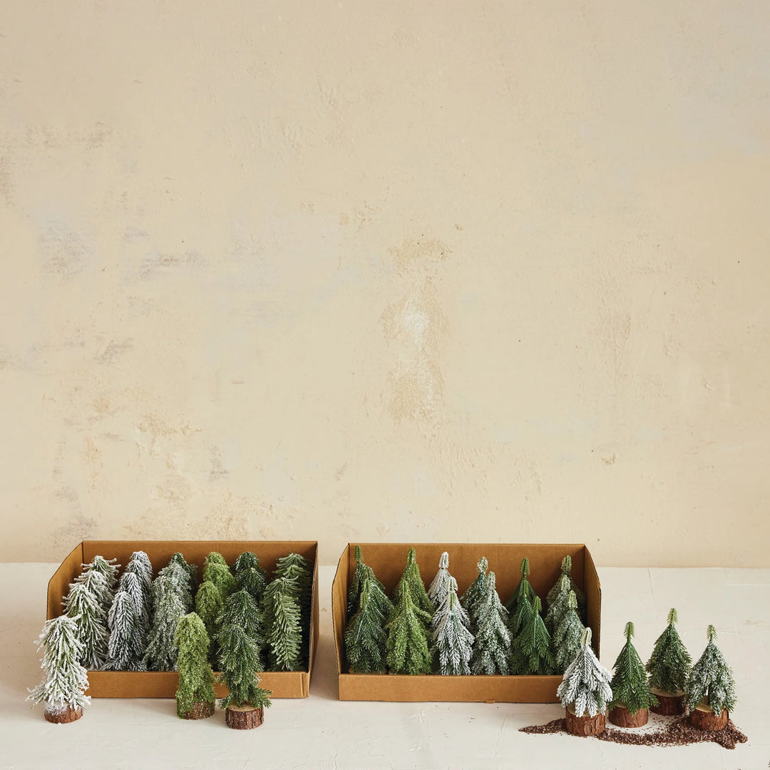 Faux Mini Evergreen Tree