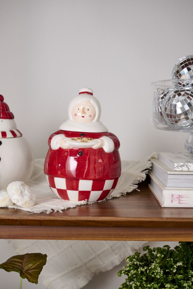 Mrs. Claus Cookie Jar