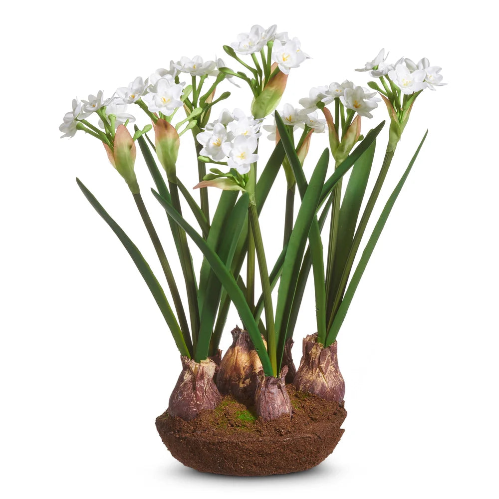 Narcissus Drop-In Faux Plant