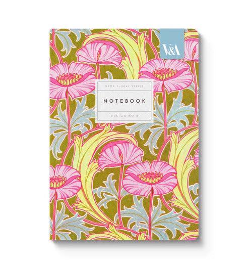 Floral Paperback Notebook