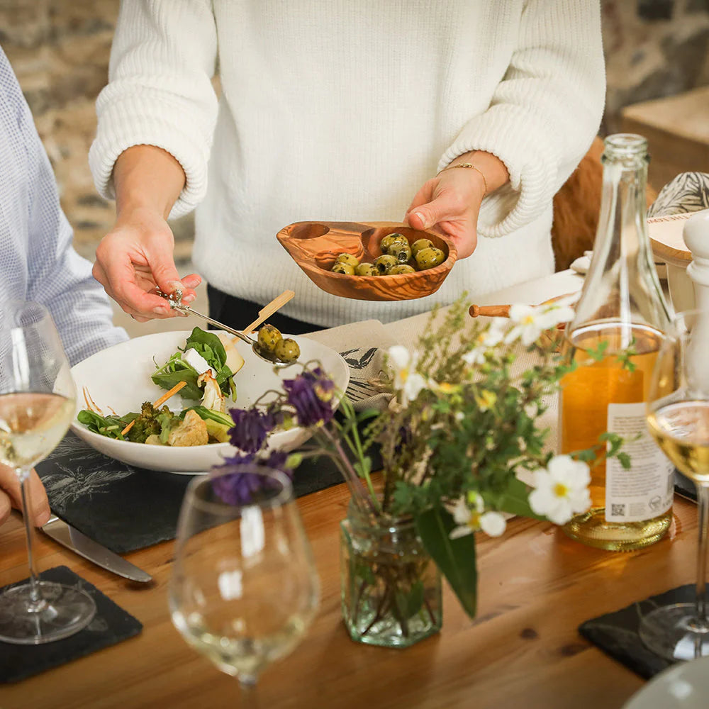 Wood Olive Dish