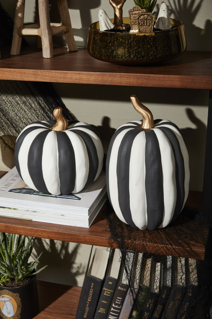 Black and White Pumpkin