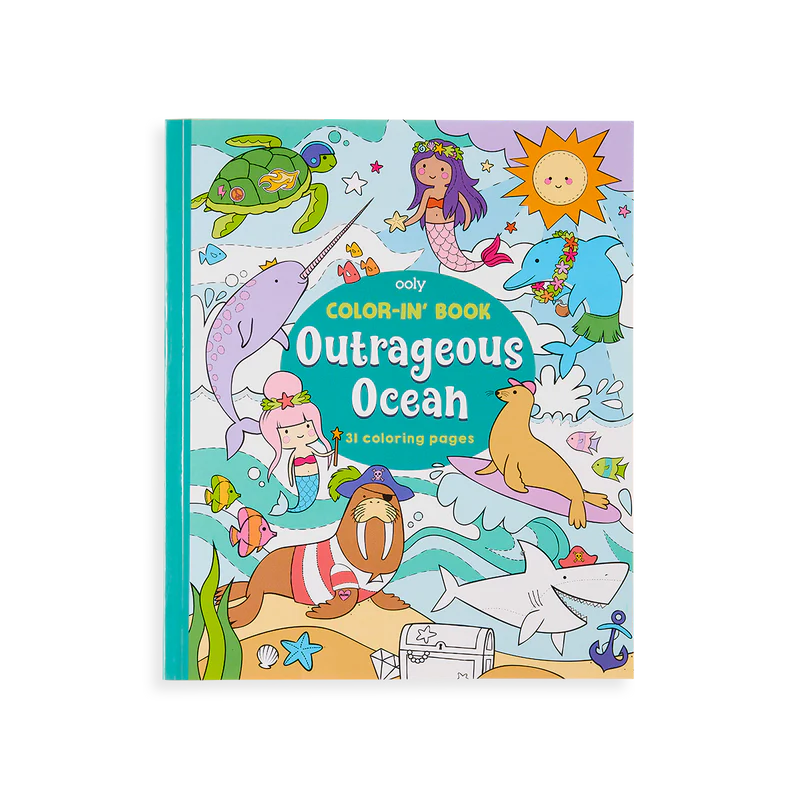 Color-in' Book: Outrageous Ocean