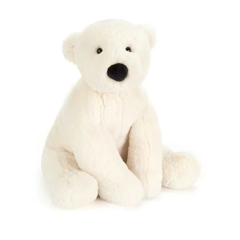 perry polar bear soft toy medium