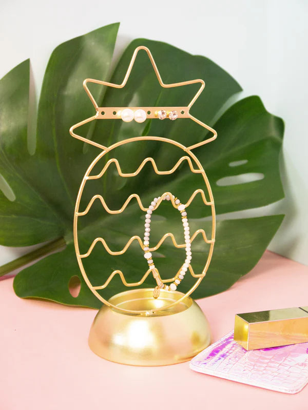 Pineapple Jewelry Stand