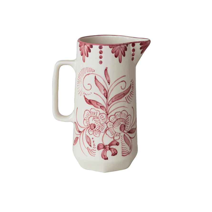 Orante Stoneware Pitcher