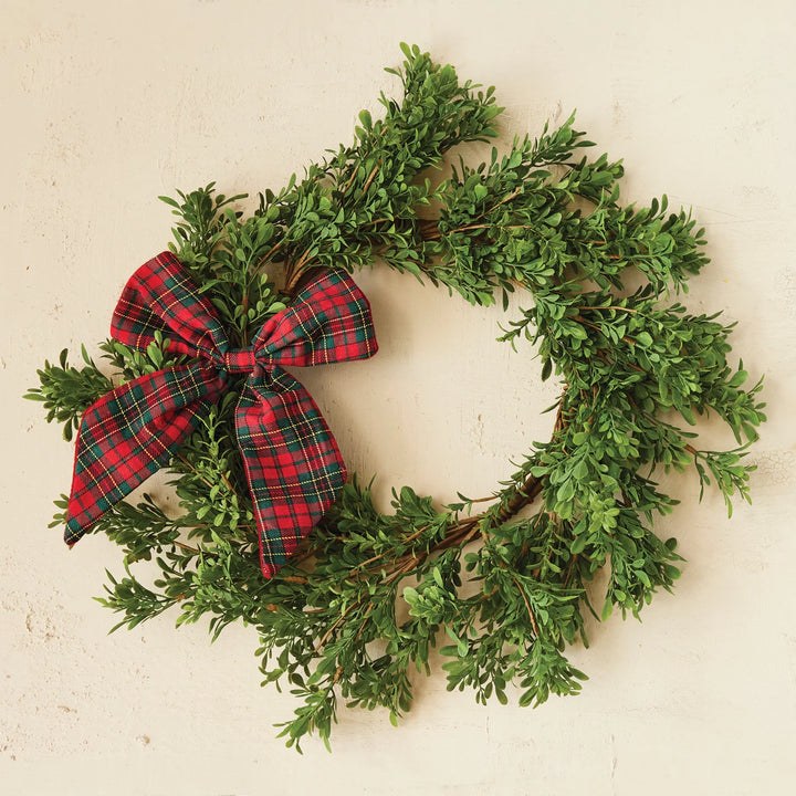 Plaid Fabric Bow