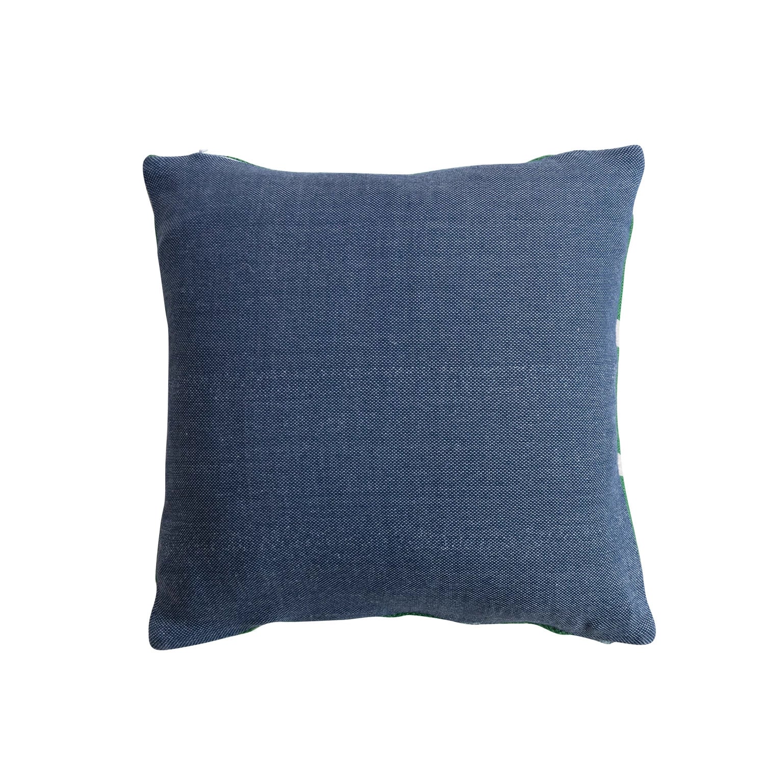 Geometric Blue Pillow