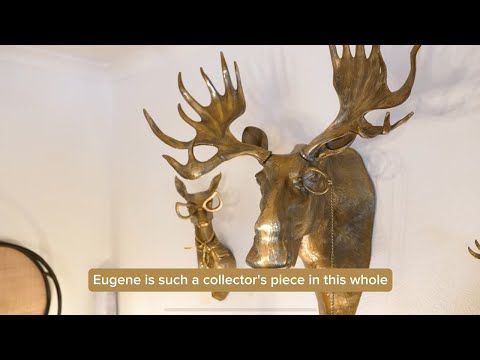 Eugene the Moose Wall Mount