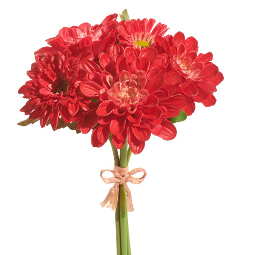 Real Touch Red Dahlia Bundle