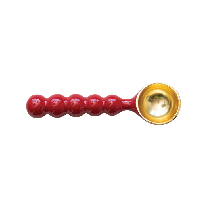 Red and Gold Ice Cream Scoop