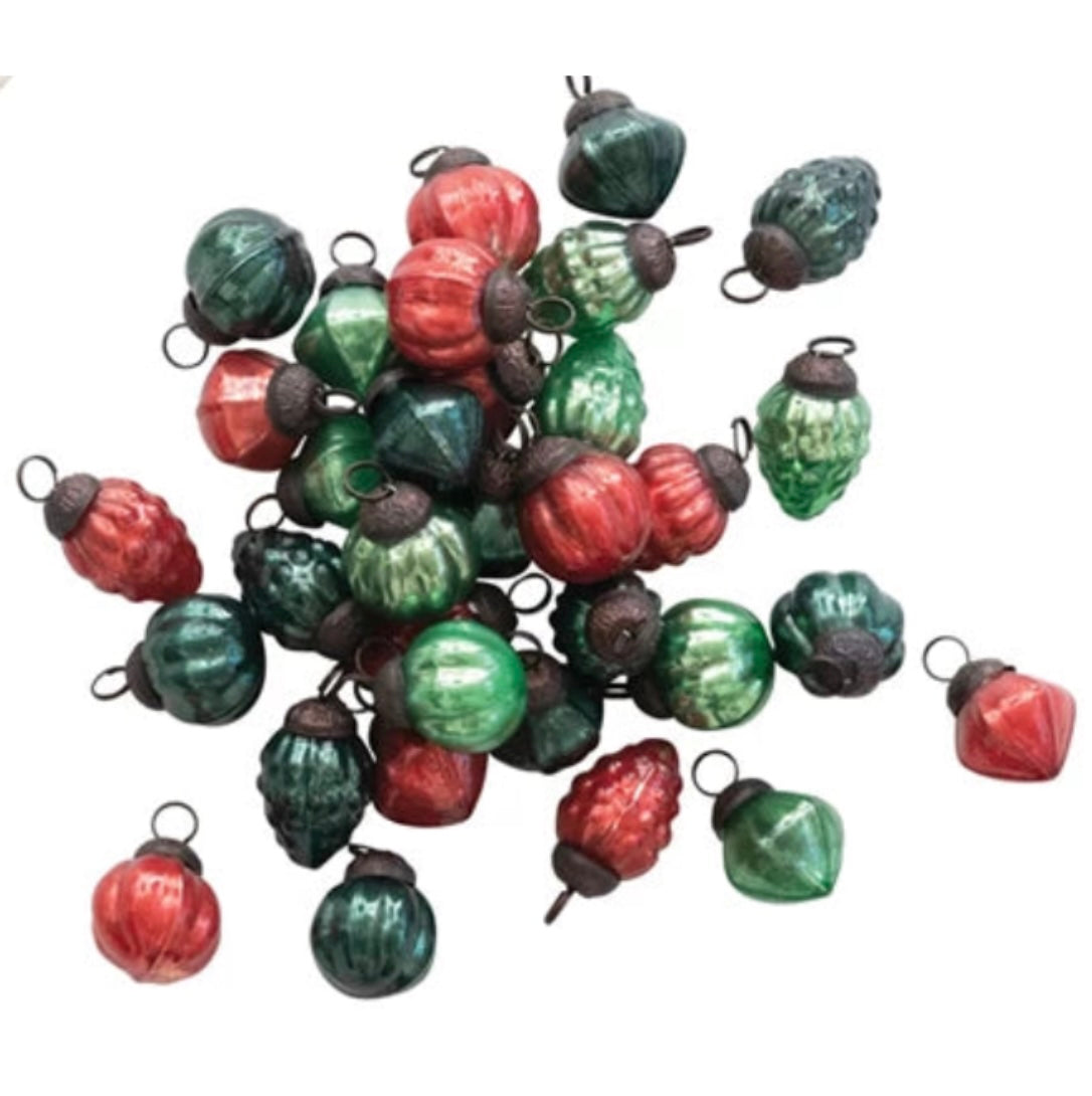 Mini Glass Ornament (assorted)