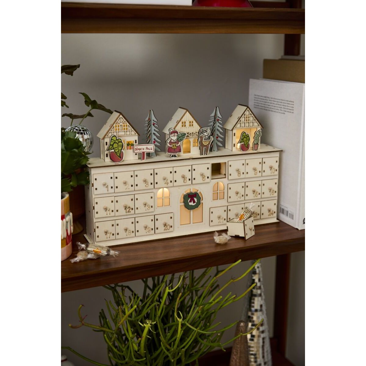 Santa and Plants Advent Calendar