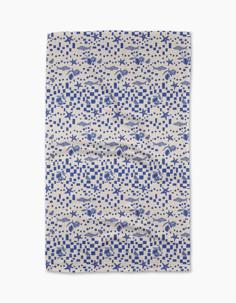 Santorini Tea Towel