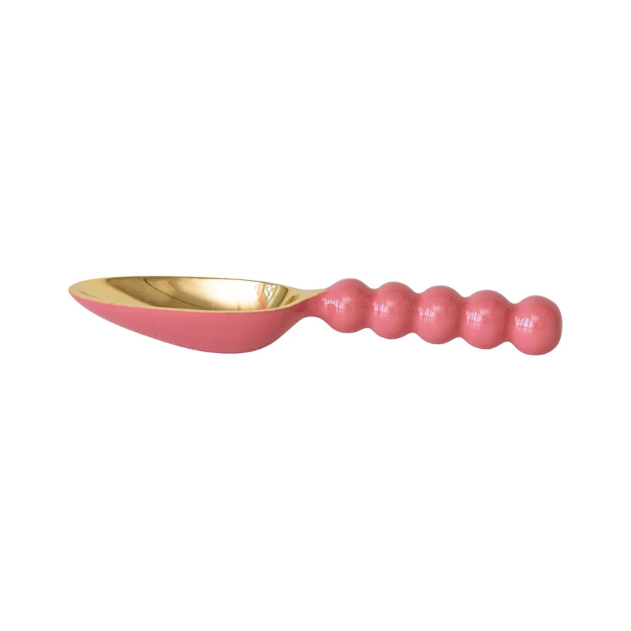 Pink Enameled Scoop