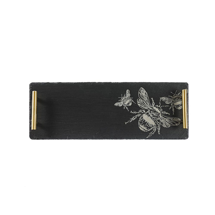 Small Slate Serving Tray - Bee