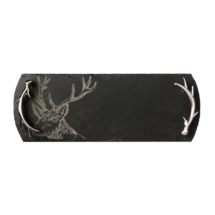 Small Slate Serving Tray - Stag