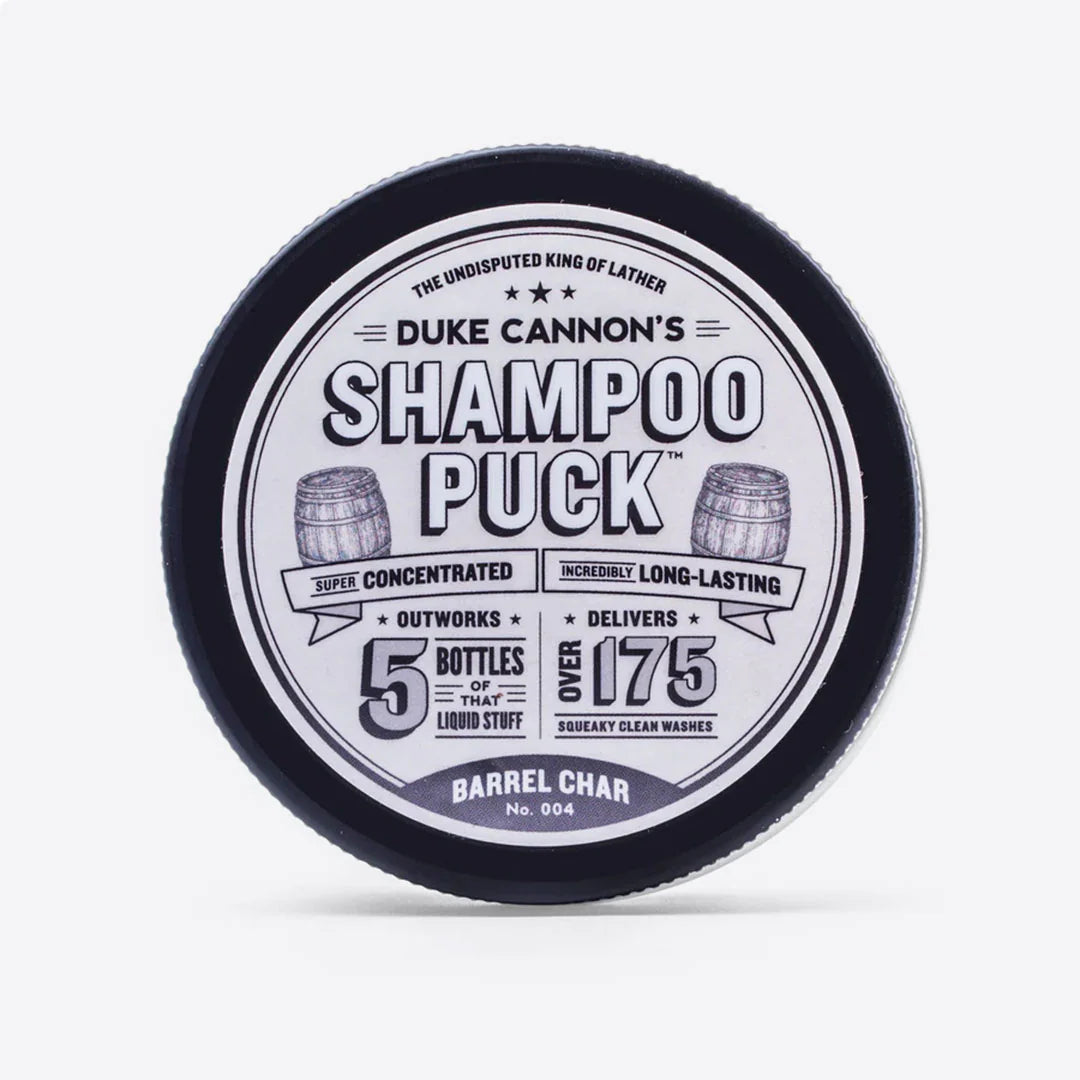 Shampoo Puck Barrel Char No. 004