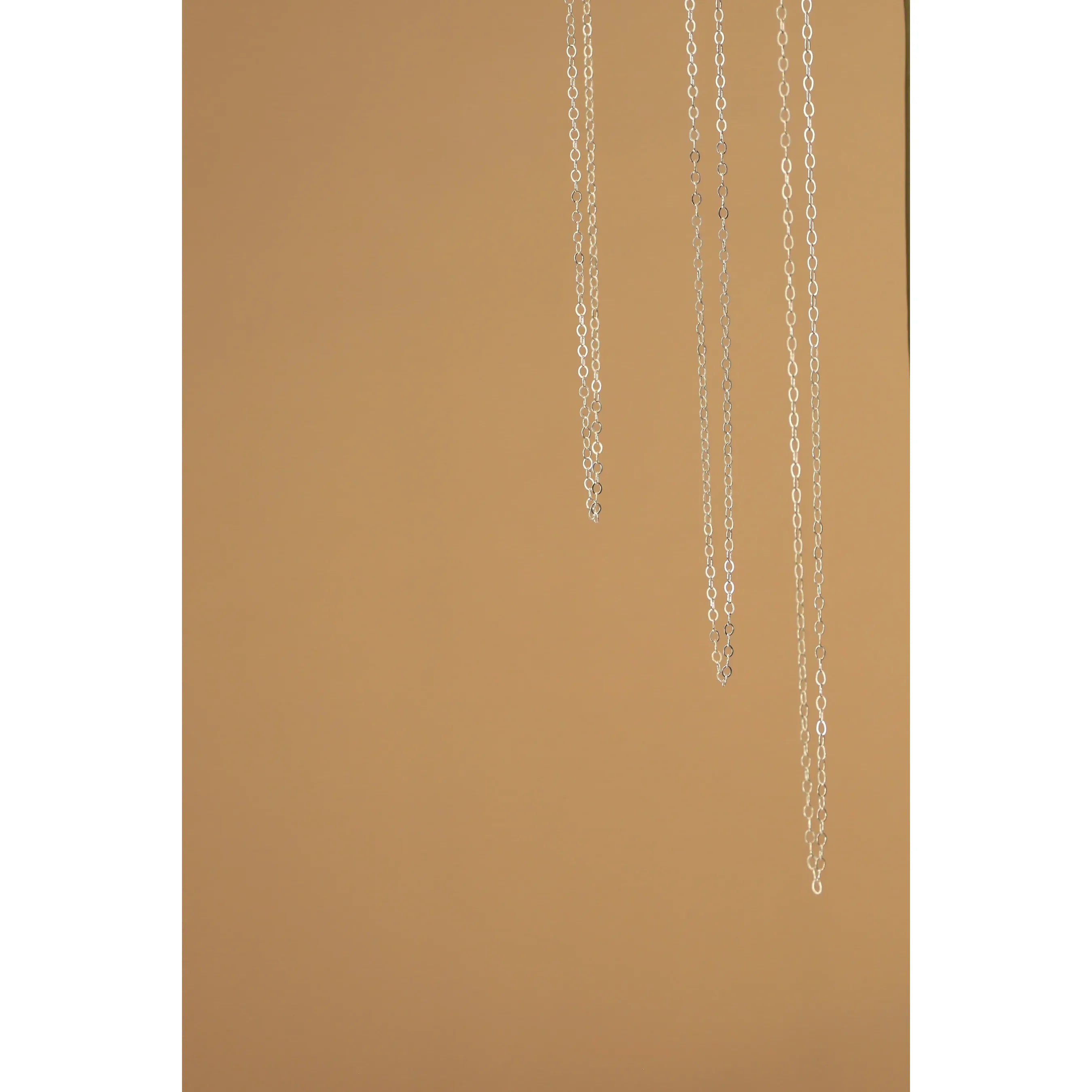 Silver Cable Chain - 18in