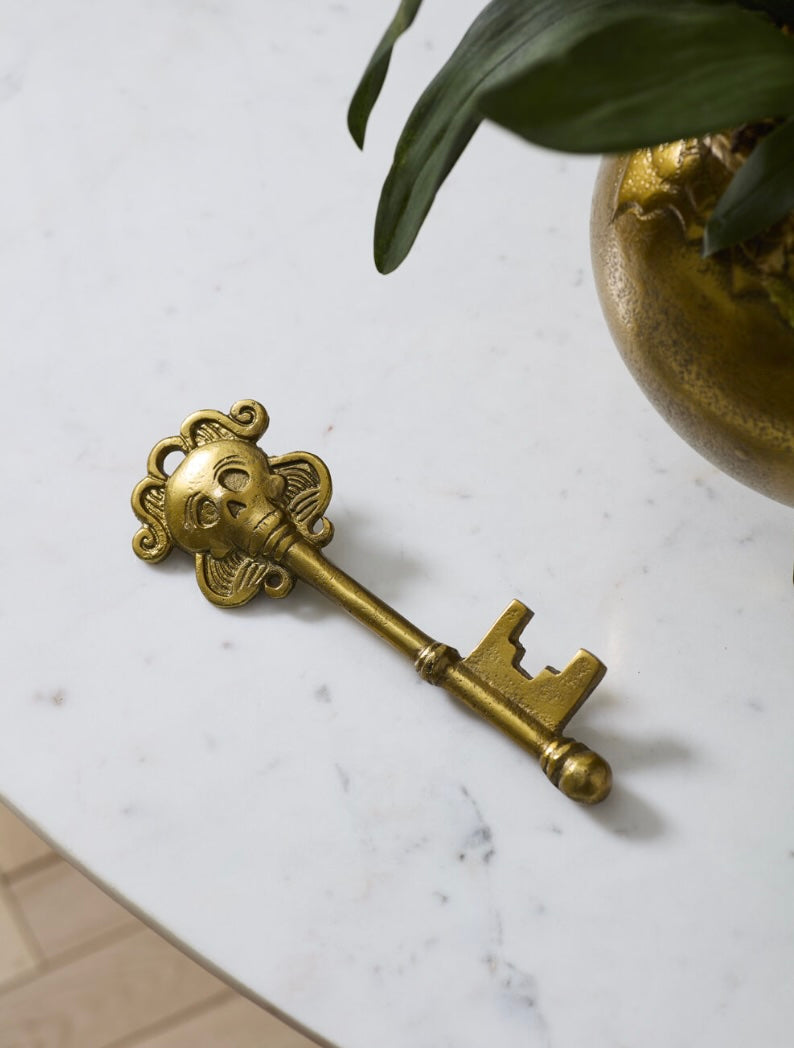 Gold Skeleton Key