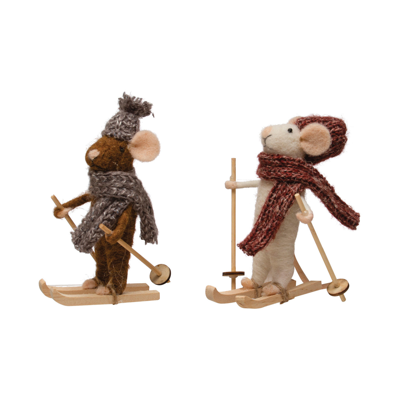 Felt Skiing Mouse