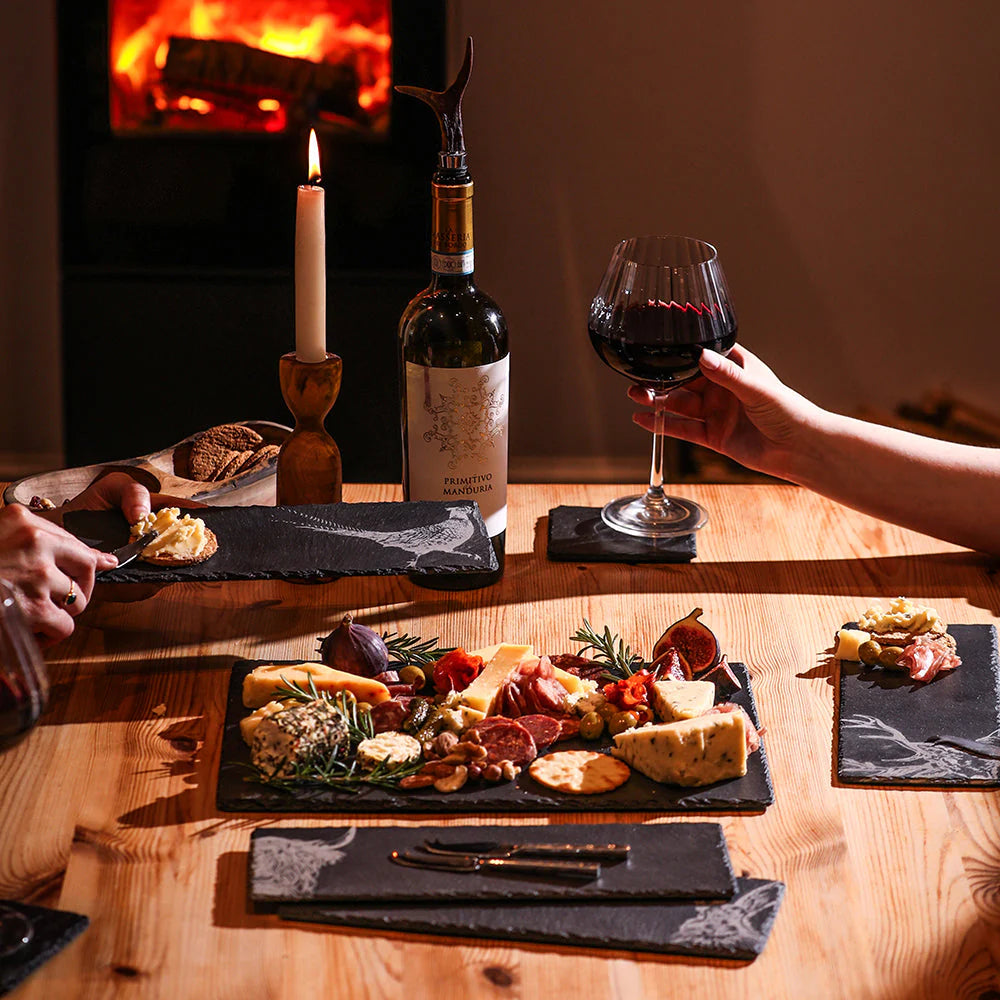 Rabbit - Mini Slate Cheese Board & Knife Set