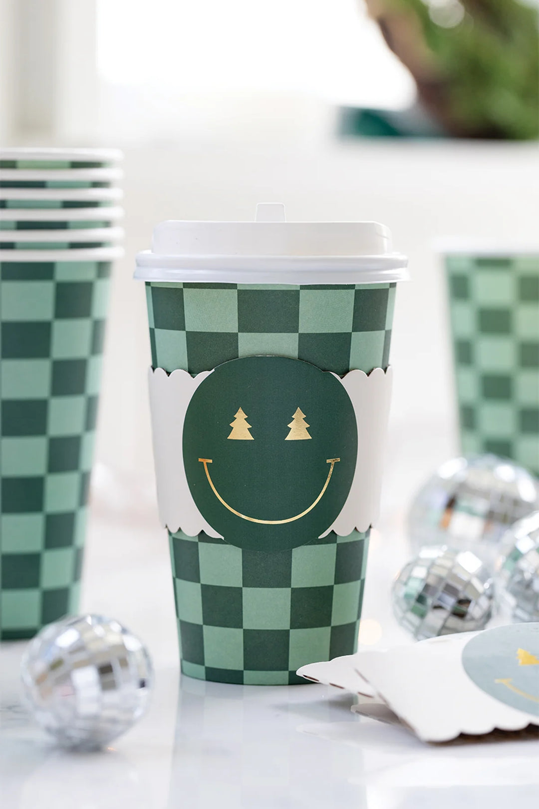 Smile Christmas Paper Cups