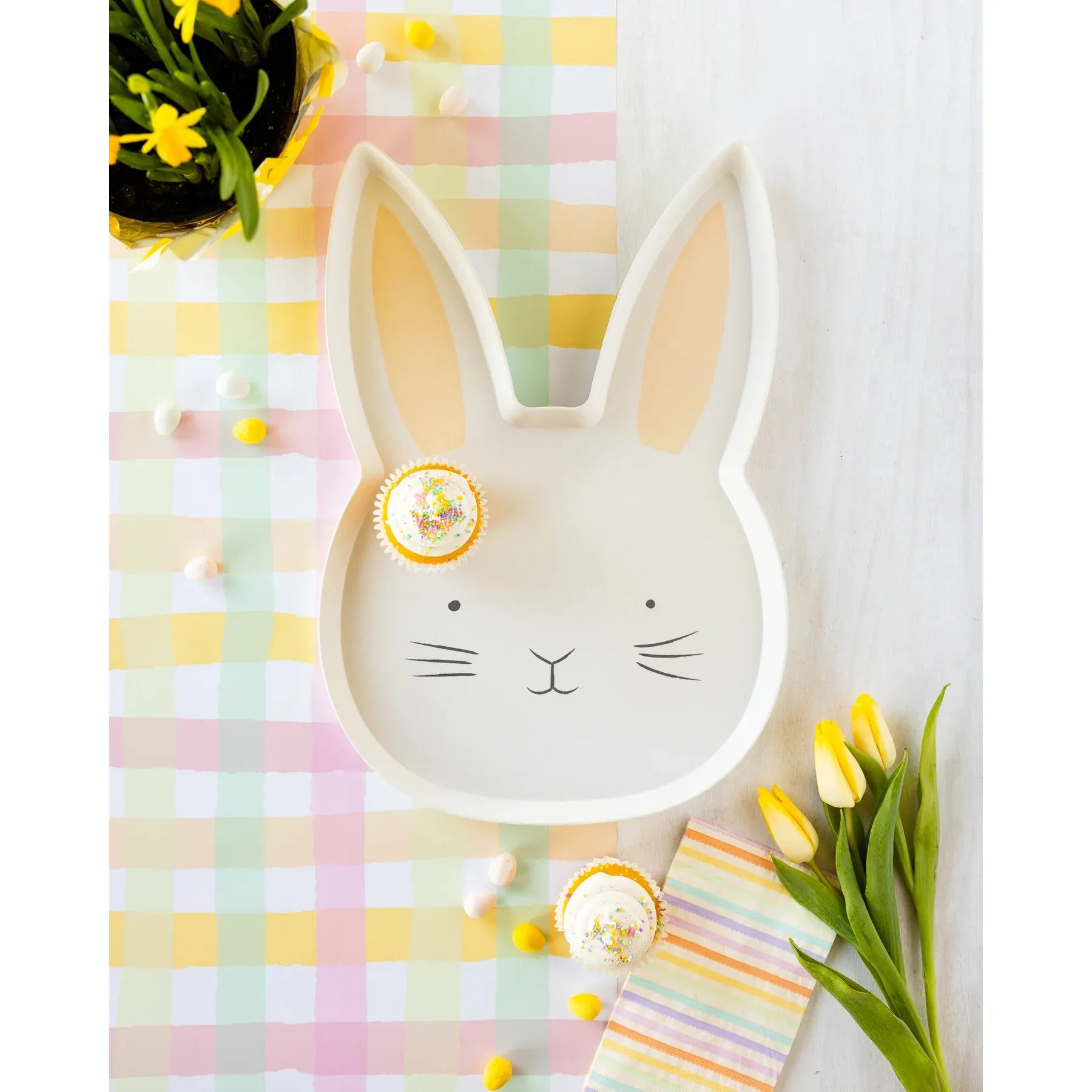 Spring Checks Table Runner