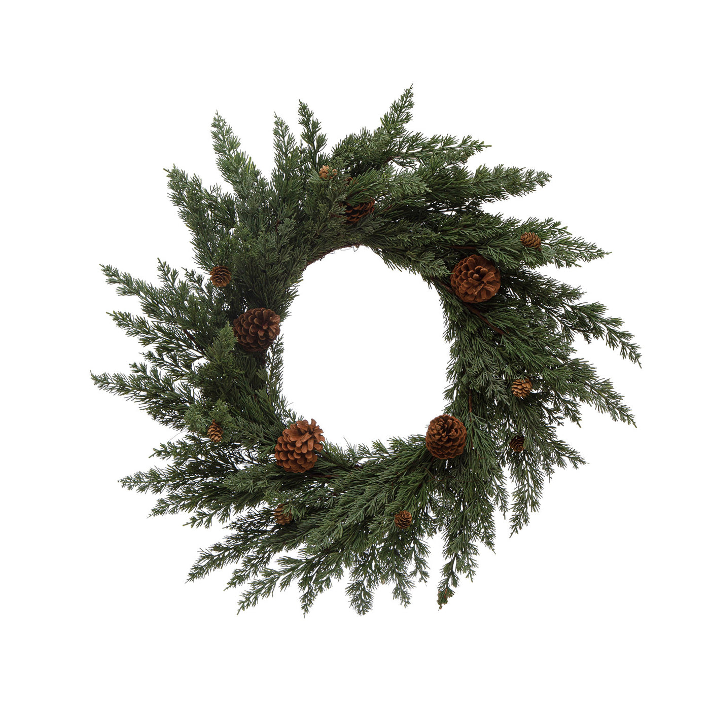 Faux Spruce Wreath