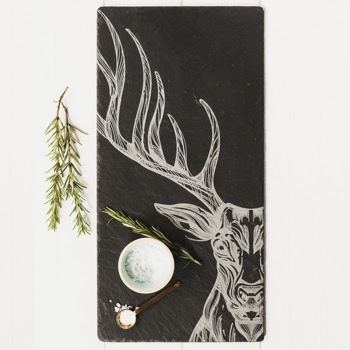 Slate Serving Board - Scandi Stag