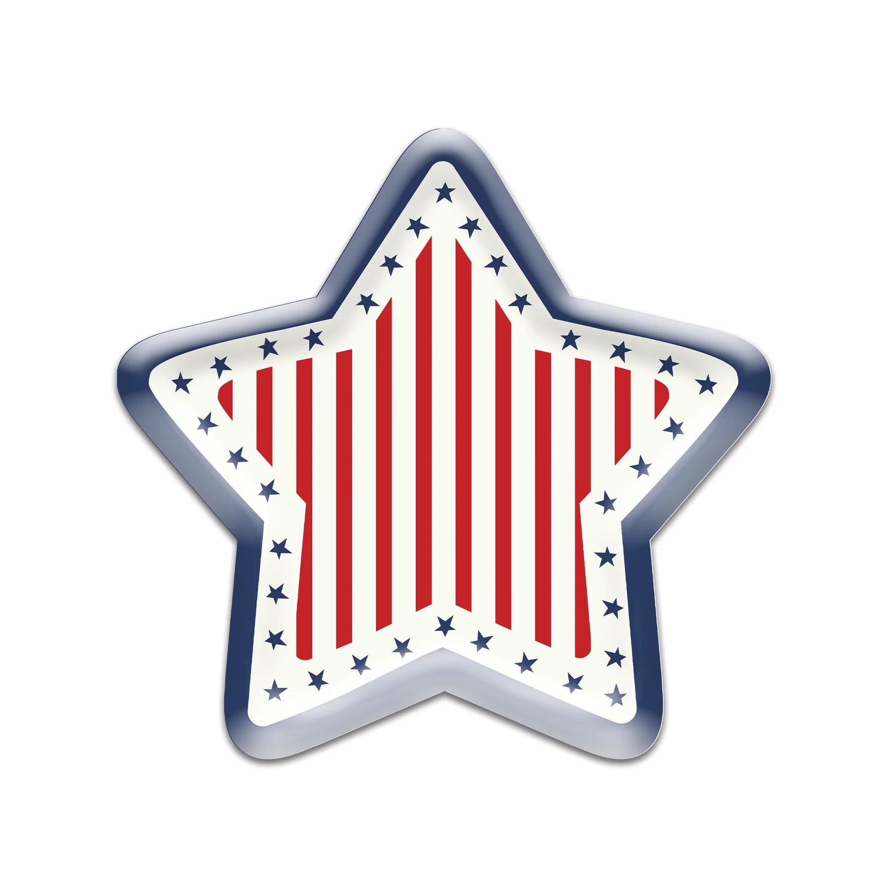 Stars and Stripes Paper Plates