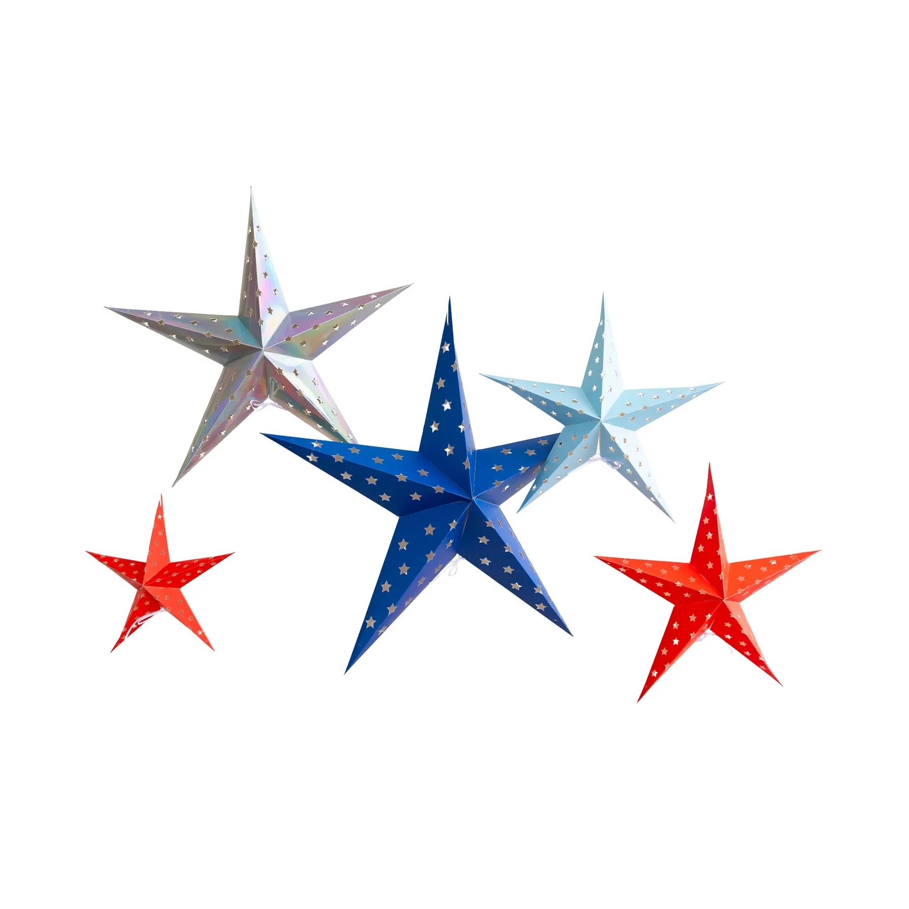 Patriotic Hanging Stars