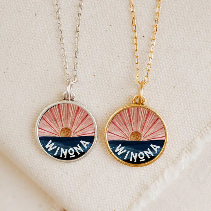 Eden UT Sunrise Necklace