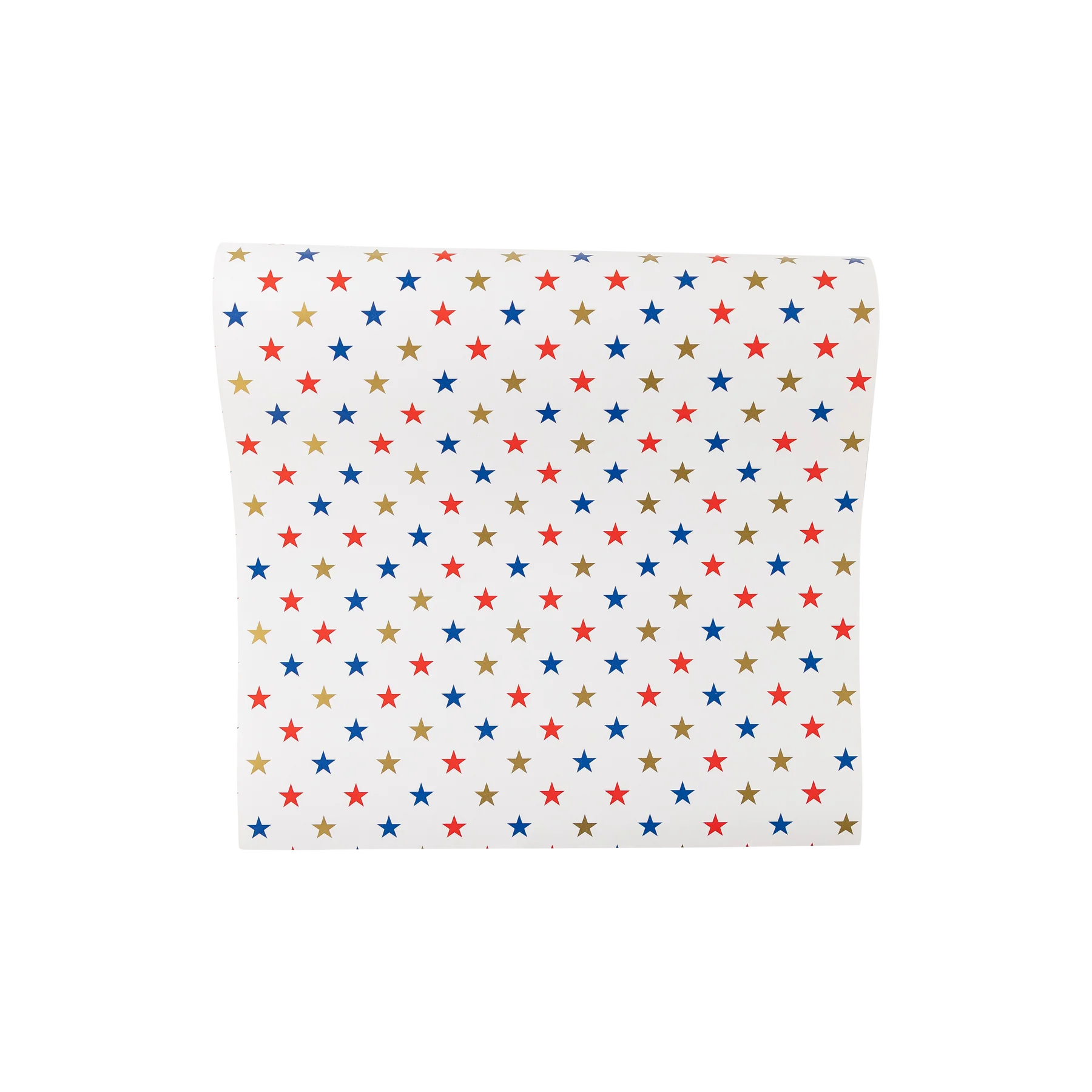 Patriotic Stars Paper Table Runner