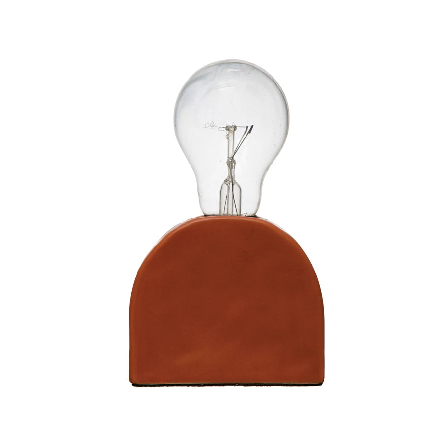 Terra-cotta Table Lamp