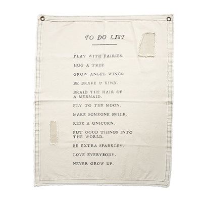 To Do List Wall Tarp