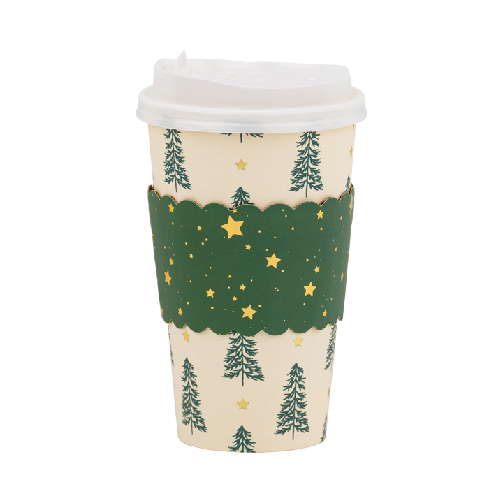 Christmas Trees Paper Cups