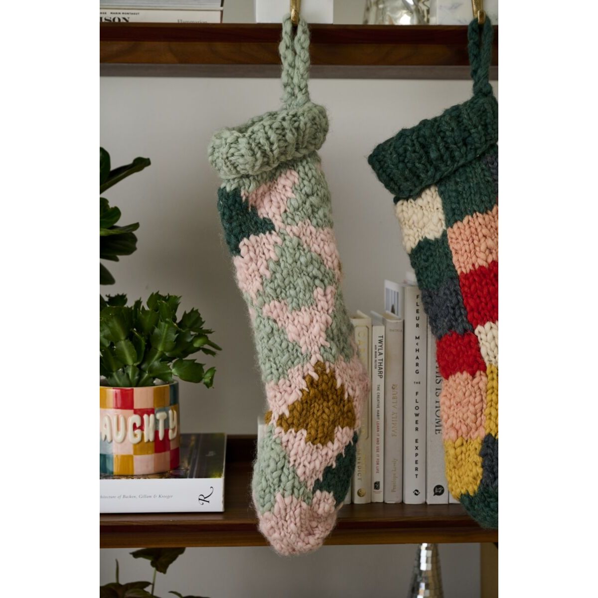Trees Cottage Stocking