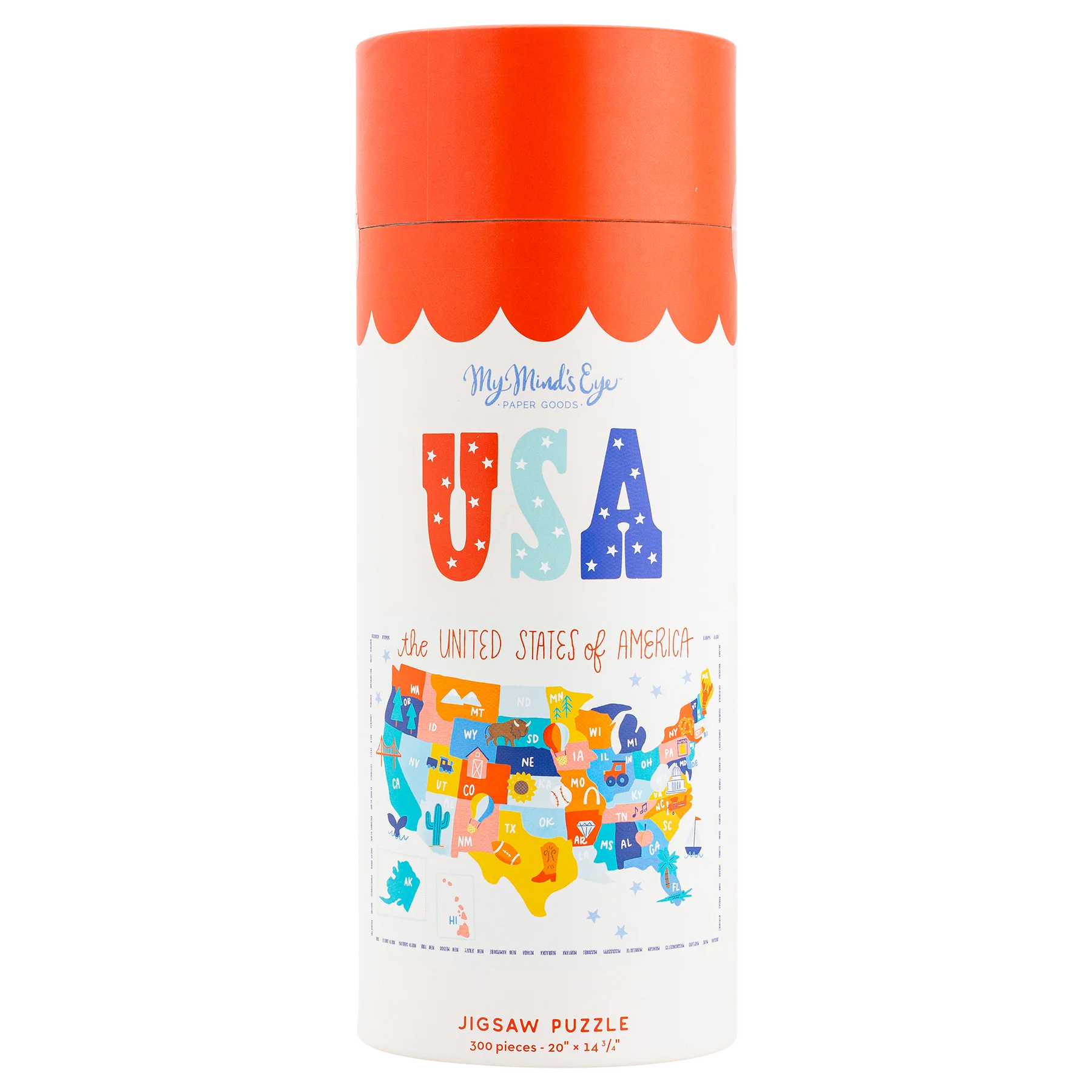 USA Map Puzzle