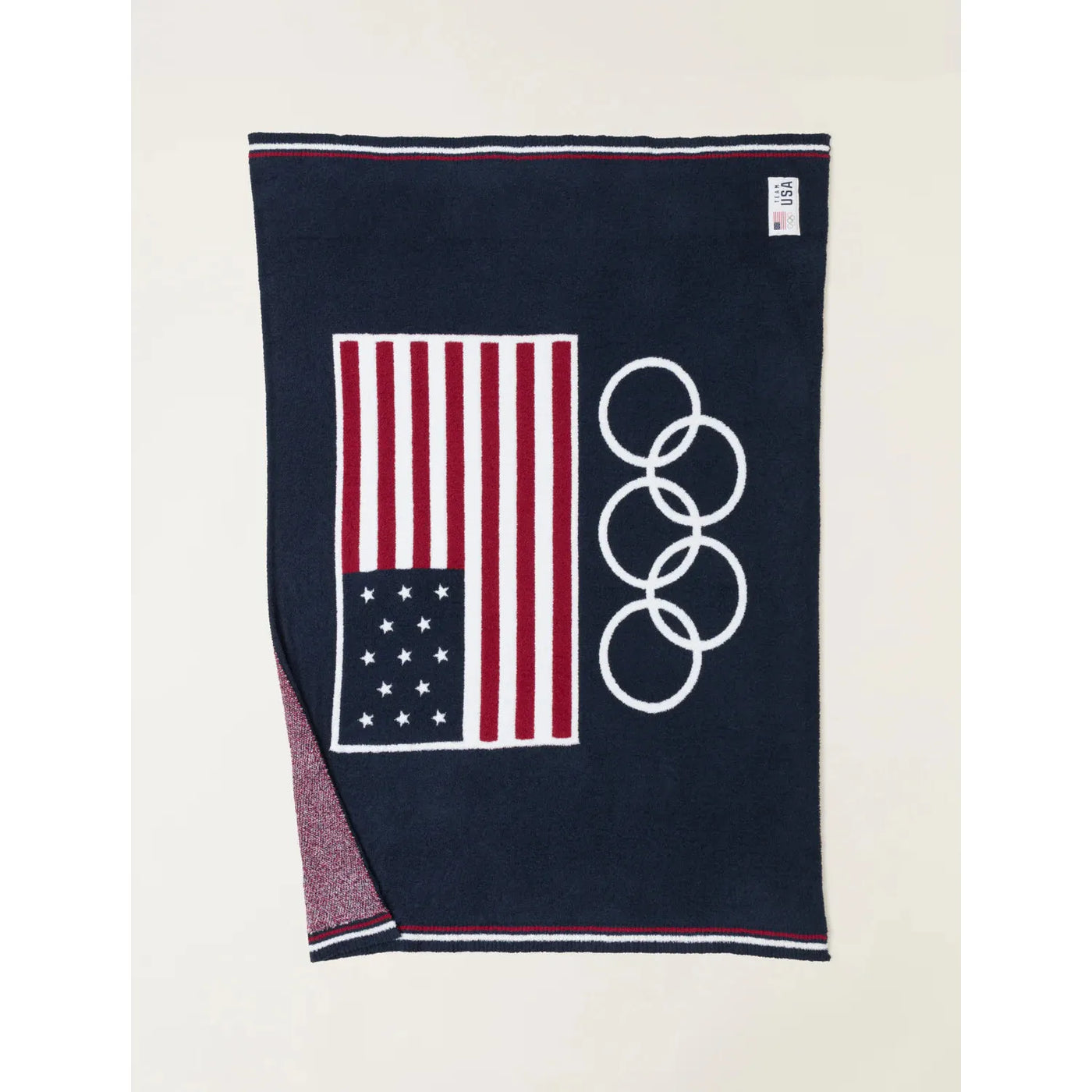 Cozychic® Team USA Flag Olympic Ring Throw