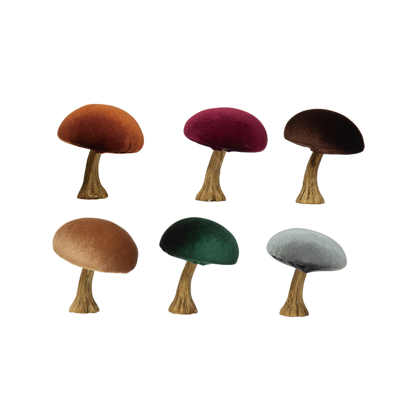 Woodland Velvet Mushrooms