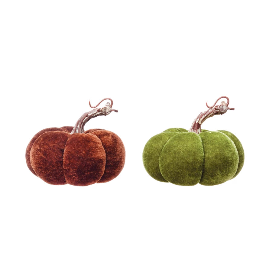 Autumn Velvet Pumpkins