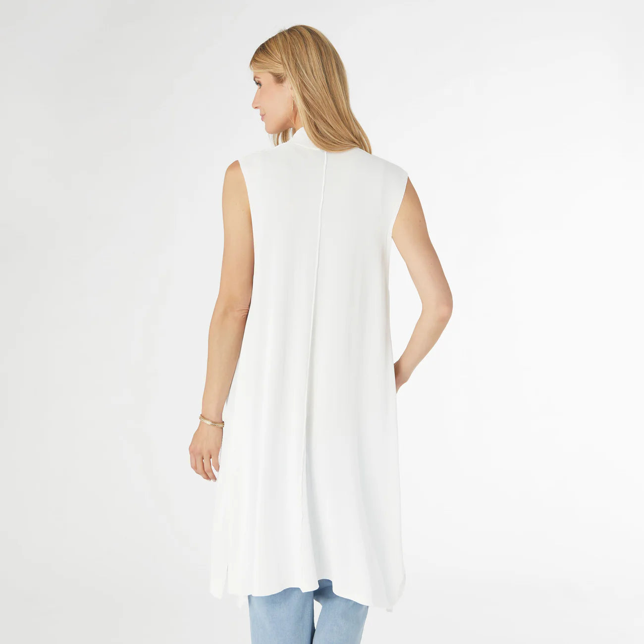 Airweave Long Vest - White