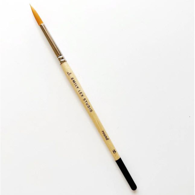Watercolor Paintbrush - Size #8